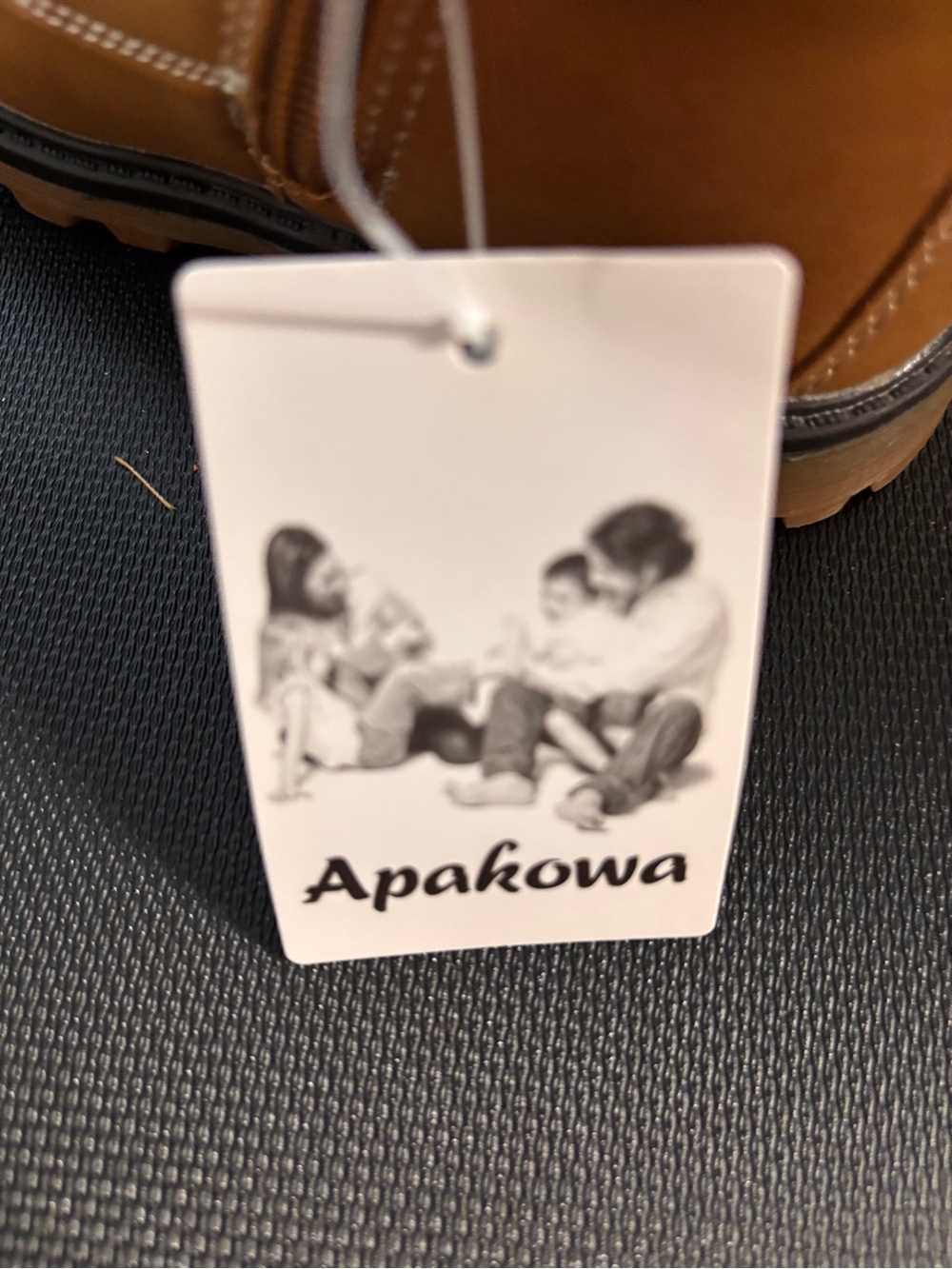 Kids Tan Apakowa Outdoor Lace-Up Boots - Picture 2 of 8